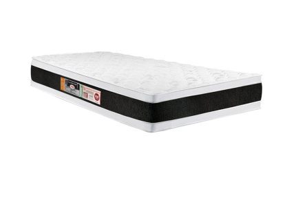 Colchão Black & White Air D45 Double Face 25cm altura