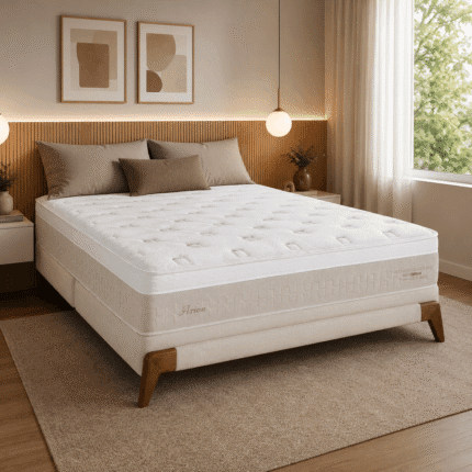 Colchão Herval Arion premium com suporte de até 500 kg em ambiente moderno e sofisticado