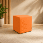 Puff decorativo moderno para quarto e ambiente sofisticado