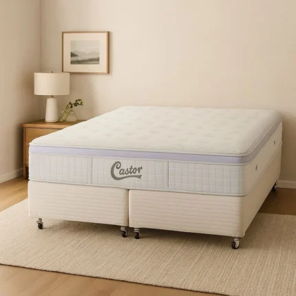 Colchão Castor VitaGel New Pocket 32 cm com molas ensacadas e conforto térmico